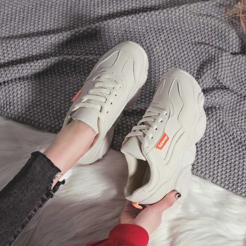 

Bears breathable white shoes female summer 2019 new spring women's shoes wild spring old shoes women shoes
