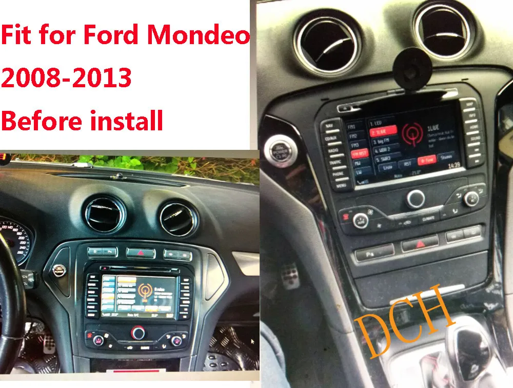 10,4 ''Tesla стиль Android 8,1 автомобильный DVD gps плеер для Ford Mondeo fusion 2007 2008 2009 2010 2011 2012 2013 PX6 CARPLAY