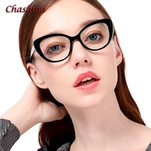 Модные дизайнерские женские очки "кошачий глаз", Корейская оправа, оптические очки для рецептурных линз, женские оправа из стекла