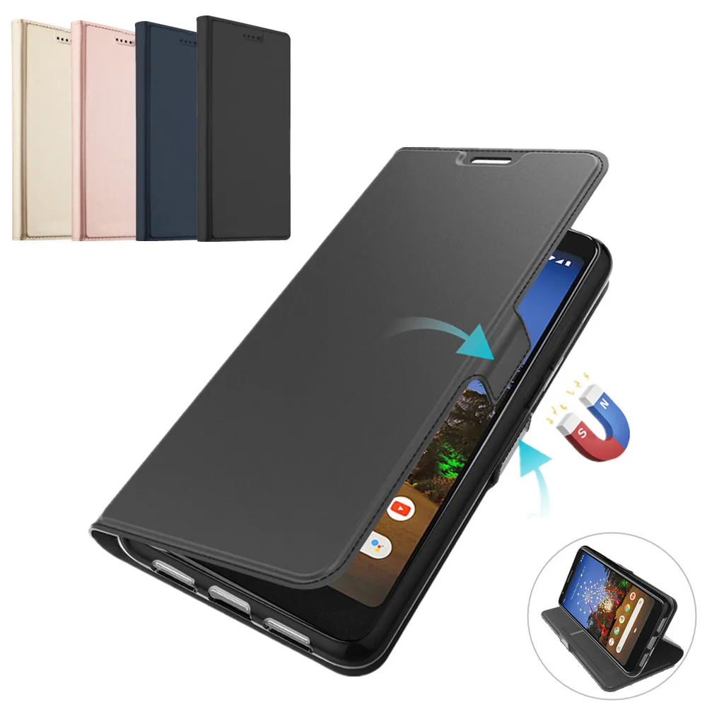 

for Google Pixel 3a XL Case Luxury Leather Shockproof Wallet Flip Cover Slim Magnet Buckle for Google Pixel 3A XL 3A Card Case