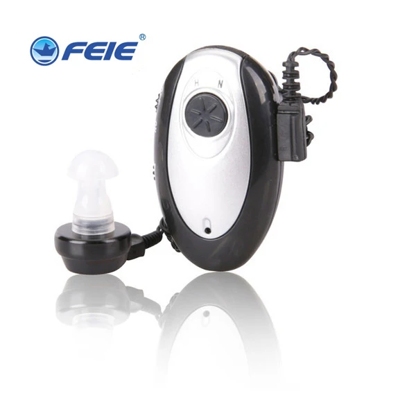 

Rechargeable Headset Hearing Aid Best Sound Amplifier Ear Care Tools S-80 Digital Pocket Type Hearing Aides Free Shipping