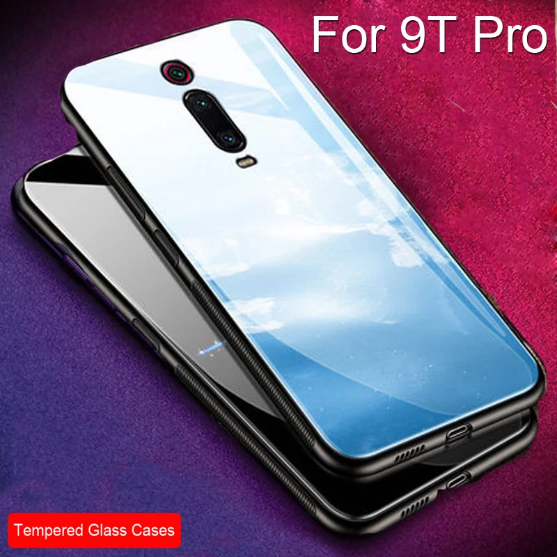 Ультратонкий Мягкий силиконовый чехол черного цвета для Xiaomi Mi 9T Pro твердая задняя