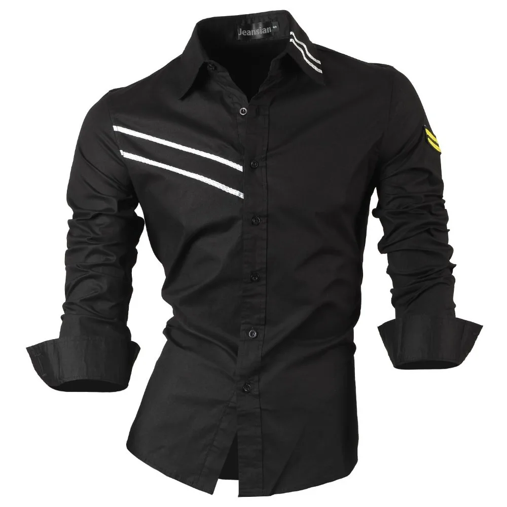 Buy New Stylish Design Mens Dress Tops Casual Long