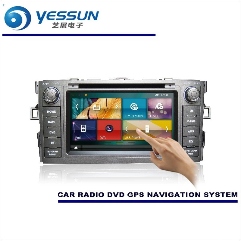 

YESSUN For Toyota Auris / Scion iM / Corolla 2012~2016 Car Radio CD DVD Player Amplifier HD TV Screen GPS Navigation Audio Video