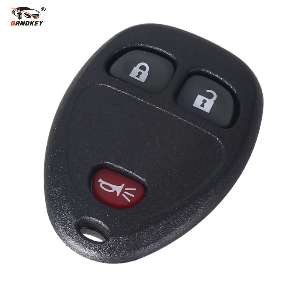 

Dandkey 3 Buttons No Chip Blank Remote 2 + 1 Panic Key Shell Case Cover For Buick Hummer H3 GMC For Chevrolet Colorado Isuzu