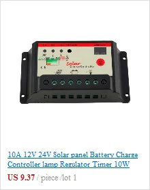 3A/10A/20A/30A за максимальной точкой мощности, Солнечный контроллер заряда 6 В, 12 В, 24 В постоянного тока 48В 60В-зарядное устройство для литий-ионного, LiFePO4 Батарея Панели солнечные