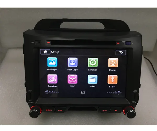 Perfect Wholesale! 2din car radio dvd GPS player for Kia Sportage( 2010-2014) free map wifi bluetooth support 3G 6