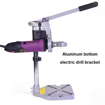 

Double-head Electric Drill Holding Holder Bracket Grinder Rack Clamp Stand