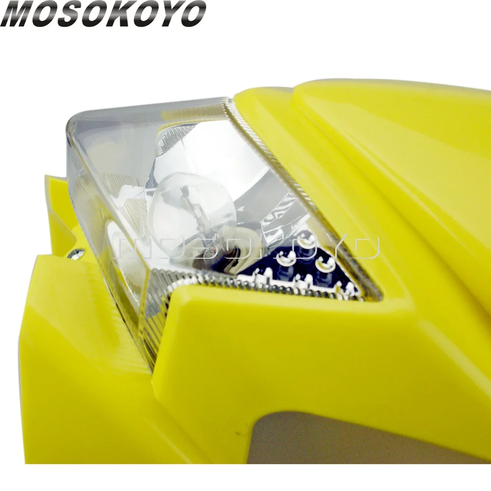 Универсальный налобный фонарь для мотоцикла велосипеда внедорожника Suzuki Kawasaki