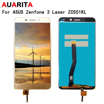 

No Dead Pixel 5.5" LCD Display for ASUS Zenfone 3 Laser ZC551KL Z01BD LCD Touch panel front glass Screen Digitizer assembly