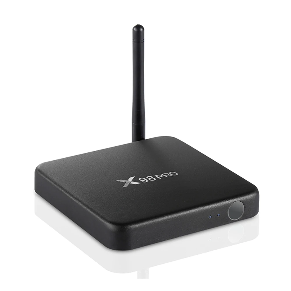 X98 PRO Android 6 0 Smart tv Box 3 Гб/32 ГБ 2 ГБ/16 Гб металлический чехол Amlogic S912 Восьмиядерный 4G/5