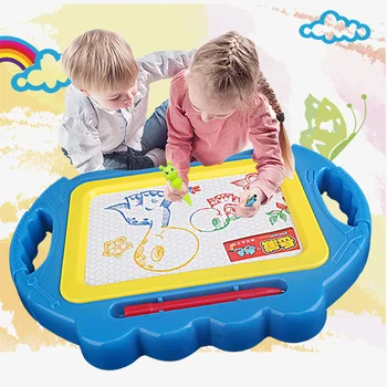 

Coloring Toy Magnetic Drawing Non-toxic Doodle Board Kids Educational Painting Imagination Learning Writing Mat Pen Smooth Edges