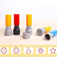 Авто чернила школы учительницы школы дети подарок штамп мультфильм дети пластиковые светочувствительное уплотнение на заказ