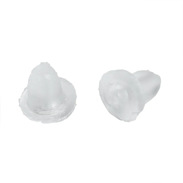 Doreen Box Lovely 1000 Rubber Back Earring Stoppers Findings 5x5mm (B05755)  - AliExpress