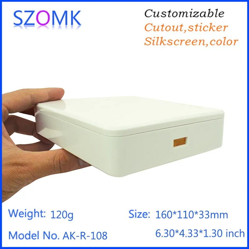 szomk IC card reader plastic enclosure for electronics project plastic sensor junction box distribution box instrument case plastic housing for pcb  (3)