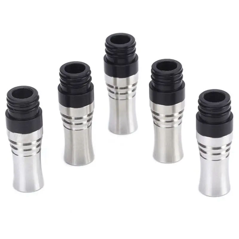 

Coil Father 5pcs/lot 9 Holes Long 510 Drip Tip Prevent Eliquid From Slopping Mouthpiece For RDA RTA Atomizer E Cigarette Tank(