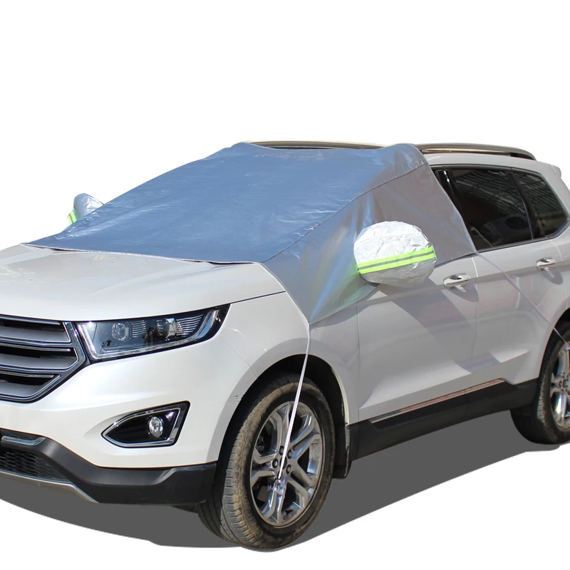 

234*130cm Car Anti Snow Shield Cover Windshield Sun Shade Dust Protector Universal Auto Front Window Screen Cover Car-styling