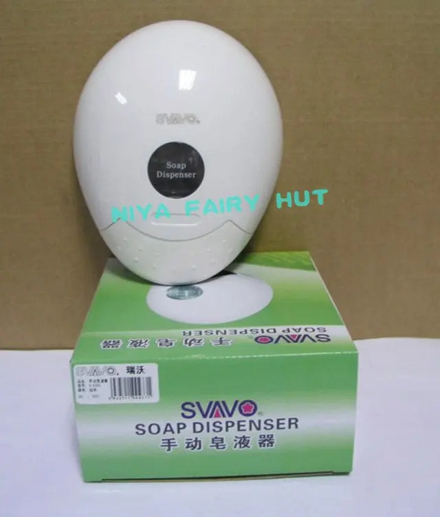 ROUND SHAPE DISPENSER~~4PCS/LOT Promotion! Wholes sales Single head Luquid/lotion Soap Dispenser soap dispenser free shipping | Дом и сад