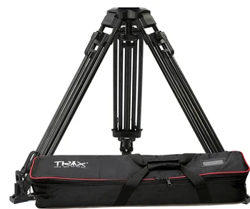 

TERIS TX-1675L 50kg Load aluminum Legs Professional video camera tripod stand For 75mm Fluid Drag Head