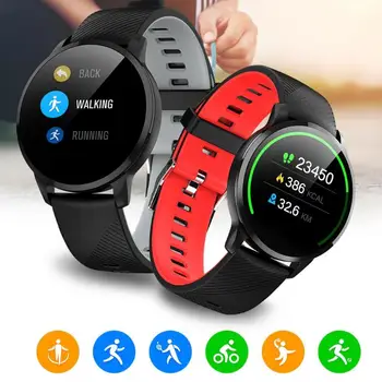 

2020 New Smart Bracelet Color Screen Fashion Waterproof Heart Rate Blood Pressure Health Monitoring Step Remote Monitoring