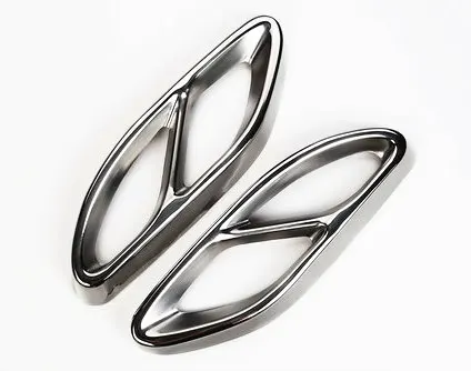 Exhaust Assembly DeHen Exhaust Pipe Cover Trim For Mercedes benz A B C E Class GLC GLE GLS