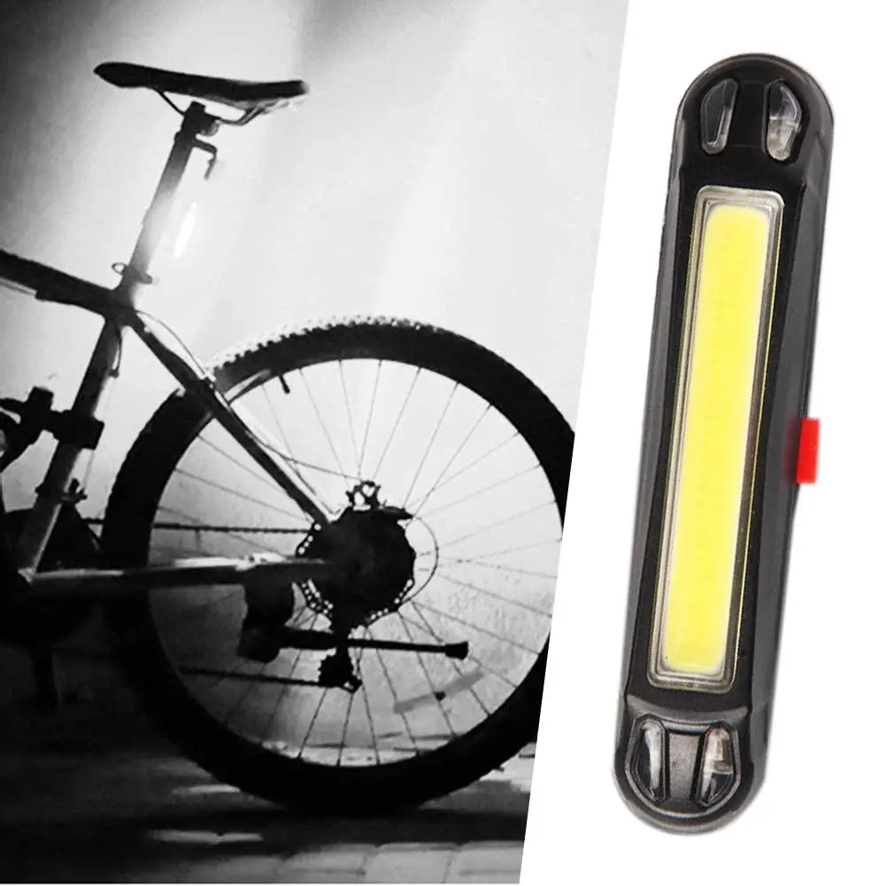 Вел Mountain Велосипедный Спорт велосипед головной свет USB Перезаряжаемые Велоспорт задний свет Детская безопасность Предупреждение лампа 100lm
