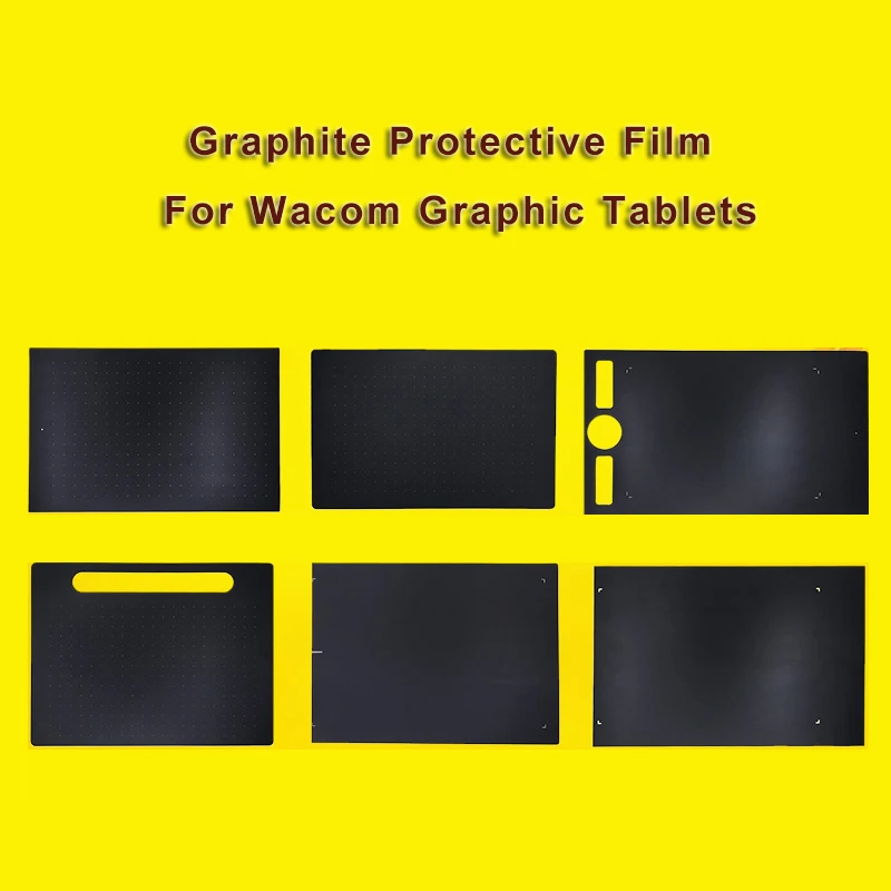 

For Wacom One by Wacom Intuos / Intuos Pro Graphic Tablets Graphite Protective Film
