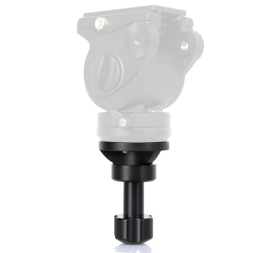 65mm CNC Half Ball Flat to Bowl Adapter Converter for  Manfrotto Weifeng Video Tripod Fluid Head DSLR Rig Camera