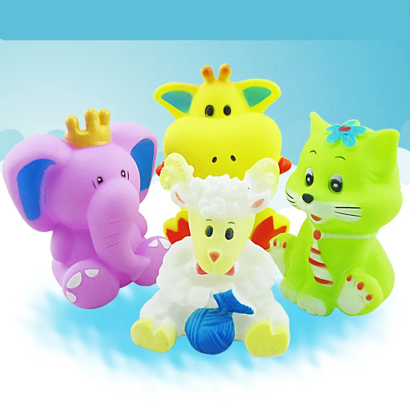 4 шт. детские игрушки для ванной 6 5 х8 см|baby bath toys|bath toyswater toys |