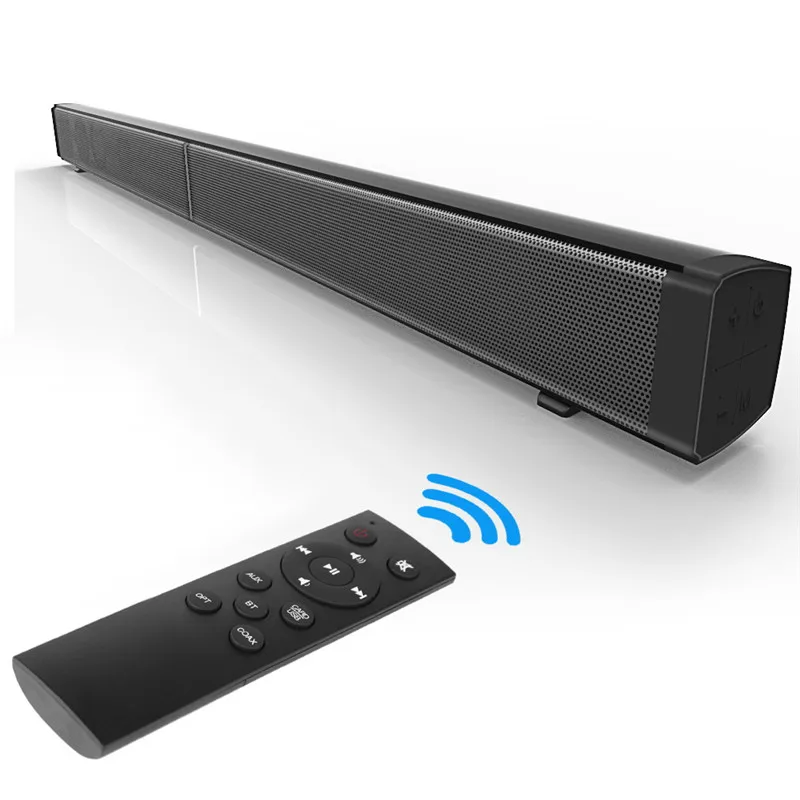 Саундбар HAAYOT Bluetooth динамик аудио 2 1 ТВ 31 5 дюйма 40 Вт Встроенный сабвуфер AUX TF USB