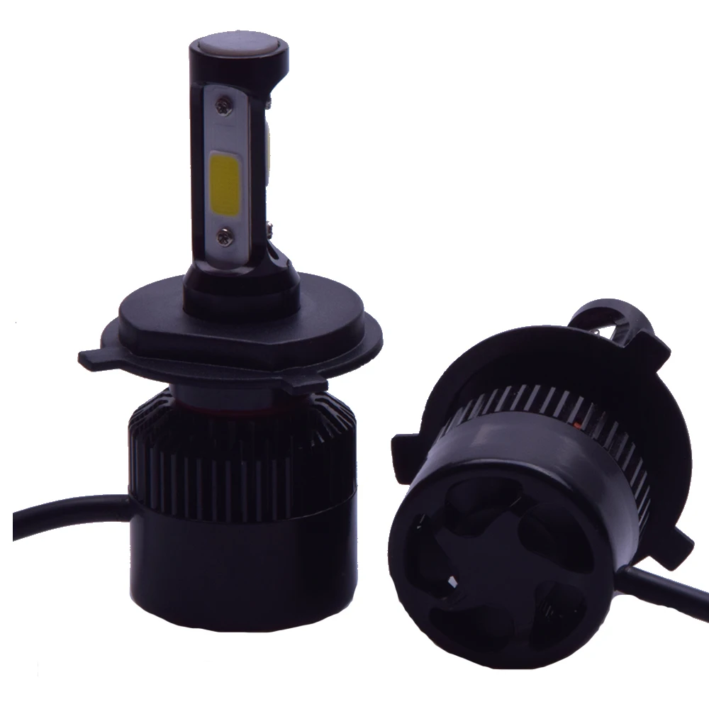 2X S2 H1 H3 H4 H7 H8 H9 H11 9005 9006 COB Del Faro 72 Вт 8000LM светодиодный Авто Fari Lampadina Della Luce di Nebbia 6500K 8000k