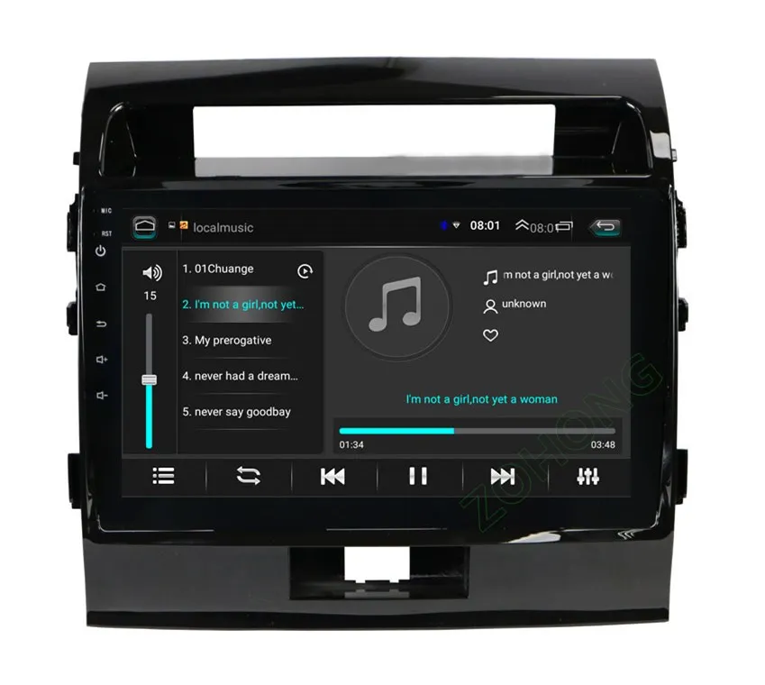 Clearance 4G 2+32Gb 10.2inch Android 9.0 Car multimedia dvd player for Toyota Land cruiser 200 LC200 car radio navigation autoradio stereo 23