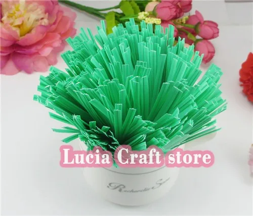 Распродажа! Lucia Craft 200 шт 4 мм* 10 см проволочный ремень для пищевого подарка PE упаковка пекарни мешки уплотнения упаковки флорист материалы I0804