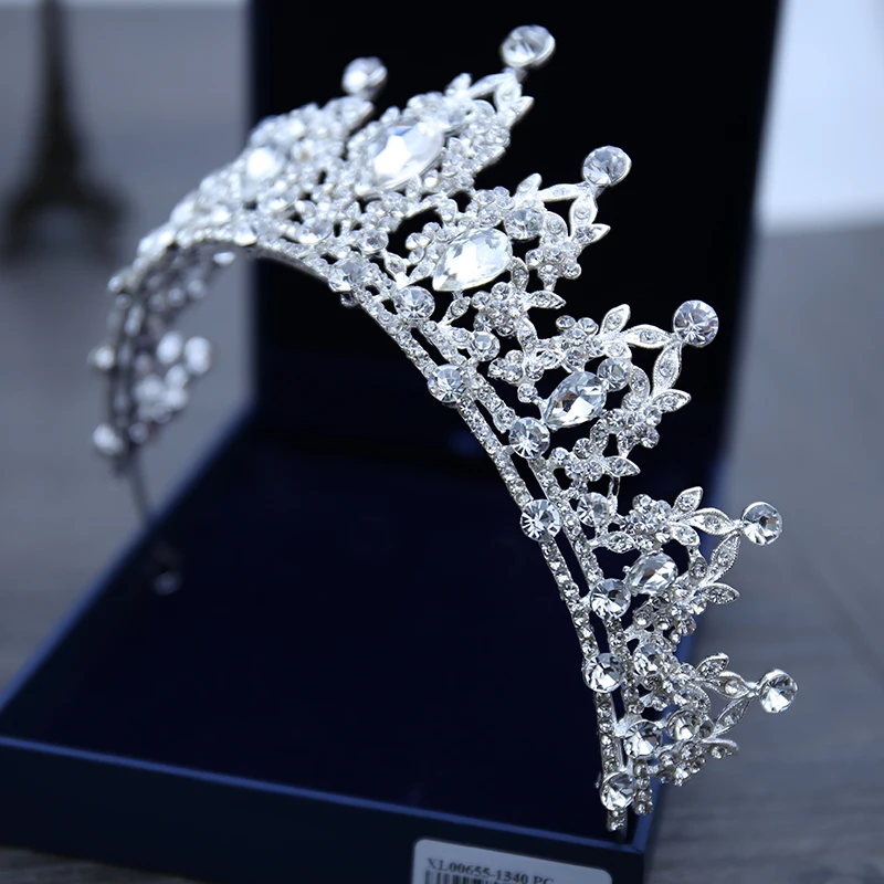 Deixa de Cristal Tiara Headband para o Casamento Da Tiara Da Coroa Cocar para As Mulheres Moda Acessórios Para Cabelo Nupcial Borda para o Cabelo (9)