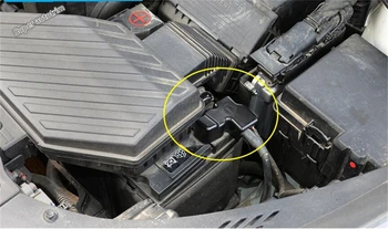 

Lapetus Battery Negative Interface Cover Kit Plastic! Protector Fit For Hyundai Tucson 2016 - 2020 Accessories Interior