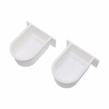 

50 Pcs Parrot Bird Cage Window Hanging Drinking Fountains Pet Bird Feeders Drinking Bowls