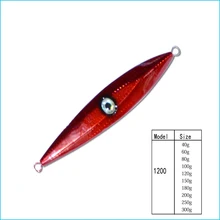 New design 40g/60g/80g/100g/120g/150g/180g 2pcs/lot Fishing lead jigs metal lure with squid inchiku