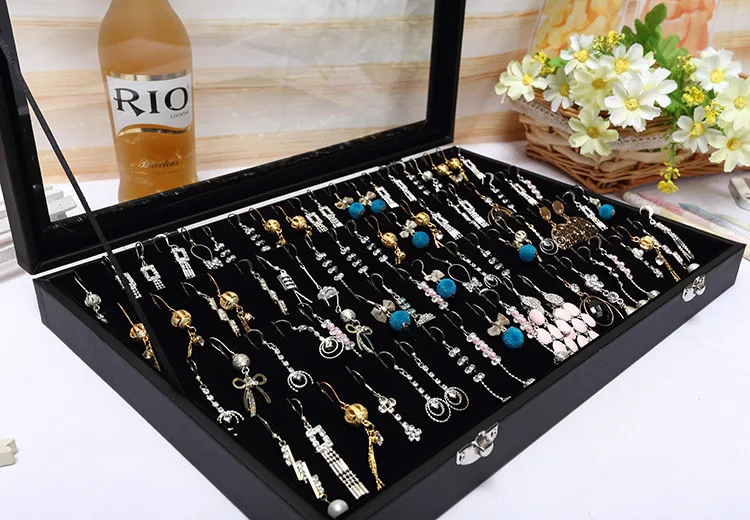 New Fashion Metal Jewelry Display Tray Jewellery Storage Cases New Fashion Metal Jewelry Display Tray Jewellery Storage Cases Earrings Stand Bo Organizer Bead Containers In Packaging From