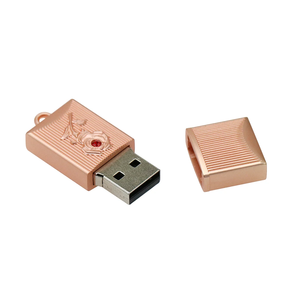 USB флеш-накопитель, металлическая мини-флешка, 4 ГБ, 8 ГБ, 16 ГБ, 32 ГБ, 64 ГБ, флеш-карта памяти, USB 2,0, Keychai Tag, Подарочная флешка, 128 ГБ, U диск