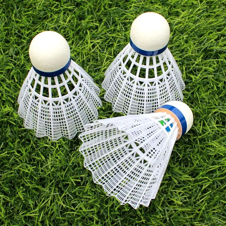 12PCS New 350 Nylon Badminton Playing Badminton Training Shuttlecocks