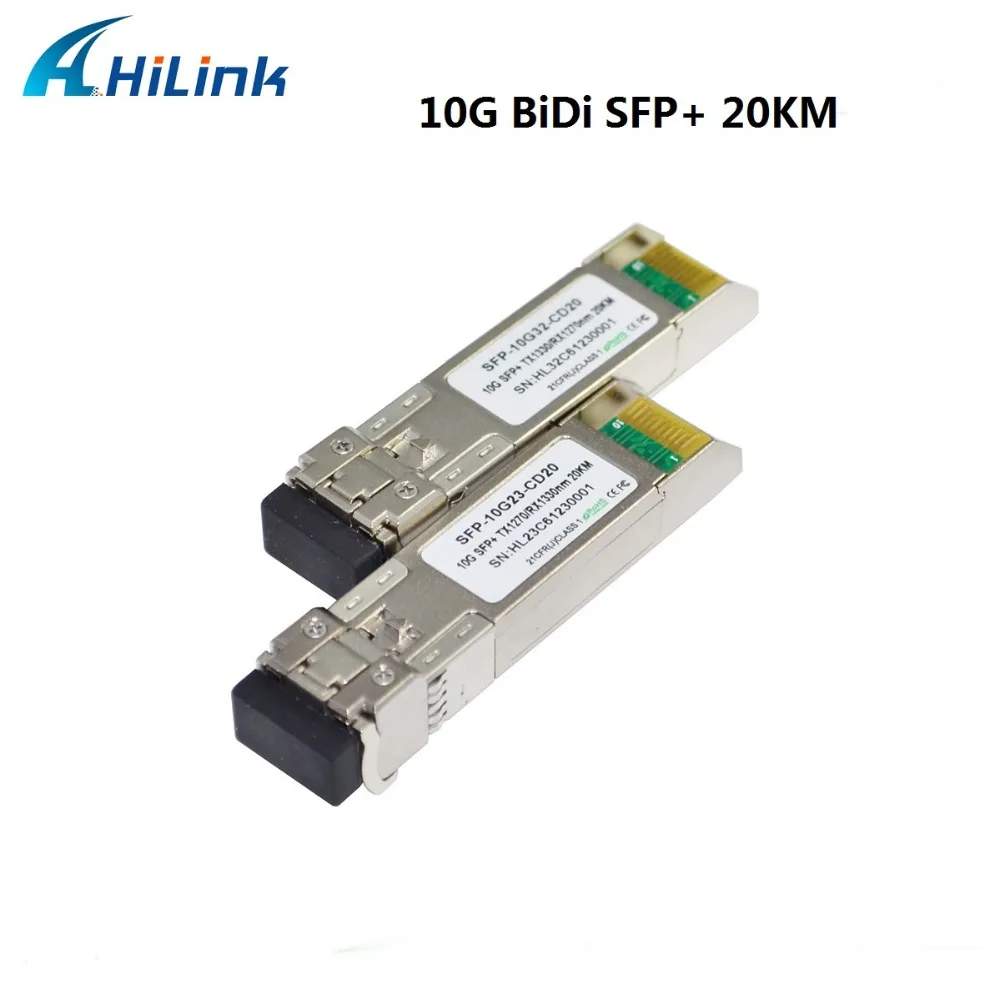 10G WDM SFP+ bidi T1270/R1330nm T1330/R1270nm 40 км bidi SFP+ Совместимость с SFP+ с разъемом LC