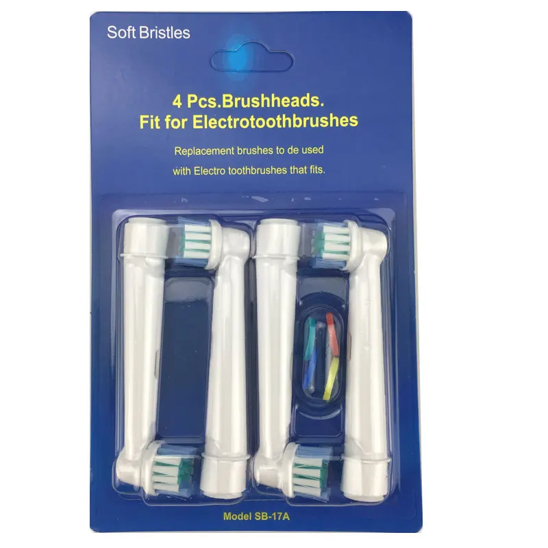 12 шт. (4 шт./компл. 3 компл./лот) для Braun Oral B насадки электрической зубной щетки