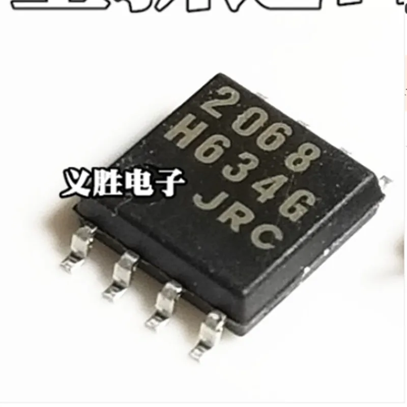 

10pcs/lot NJM2068 NJM2068M JRC2068 JRC2068D SOP-8 LOW-NOISE DUAL OPERATIONAL AMPLIFIER IC