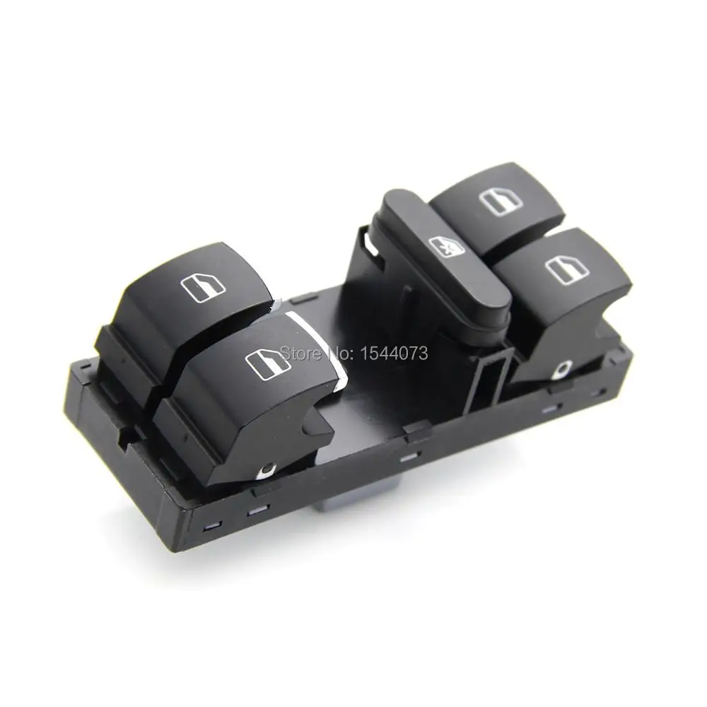 OEM хромированный светильник переключатель для зеркала VW Passat B6 Tiguan Jetta Golf MK5 MK6 CC