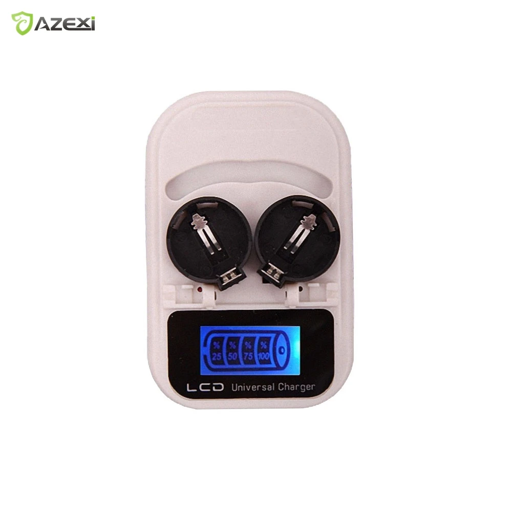 3.6V Button Battery Charger, With LCD display/ USB interface US/ EU
