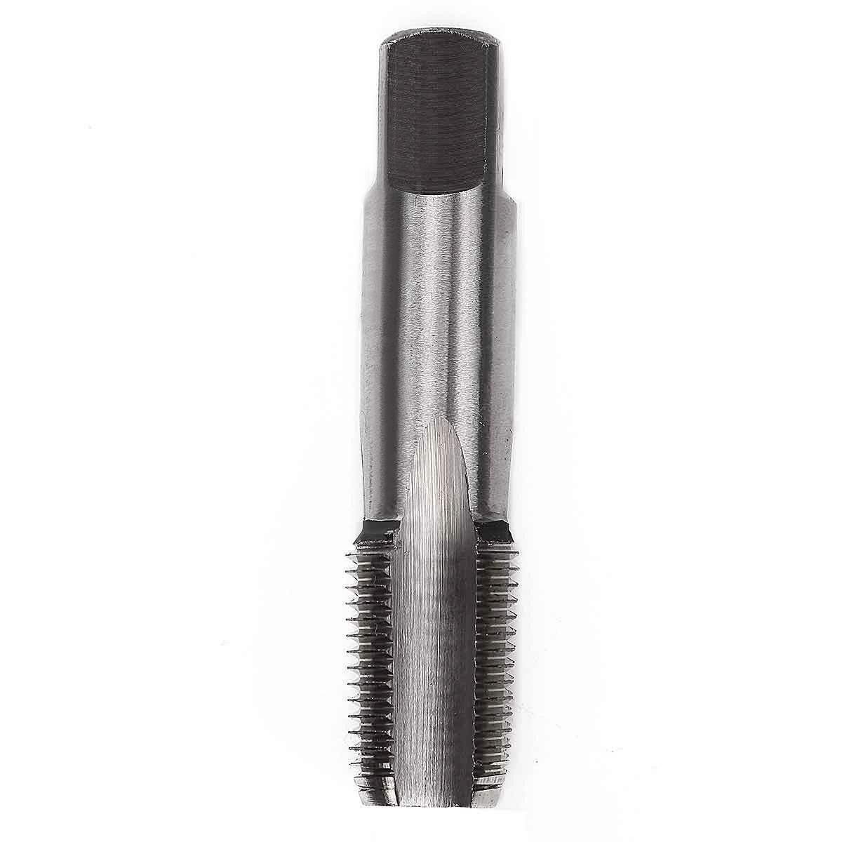 High Speed Steel Screw Taps HSS Thread 3/8"-18 NPT 70mm Cutting Screw Taper Pipe Tap For Sticky Materials Processing Mayitr