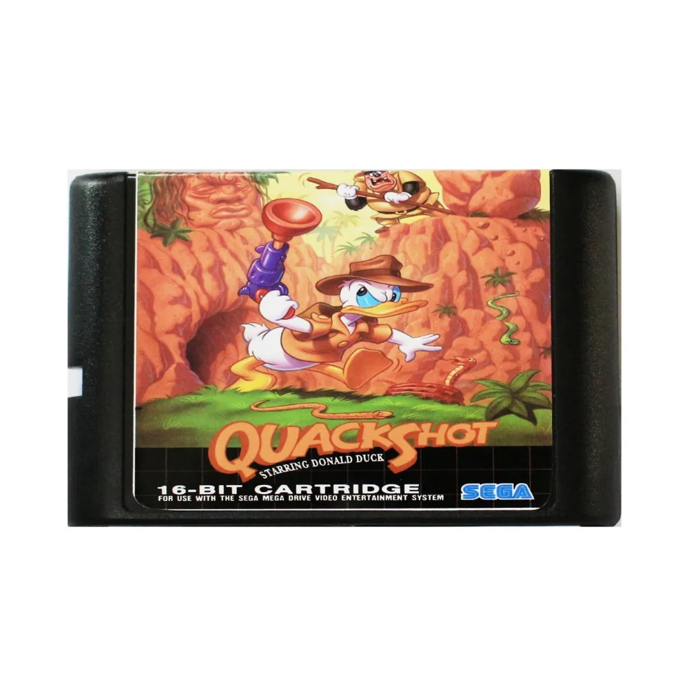 

Quack Shot 16 bit MD Game Card For Sega Mega Drive For SEGA Genesis
