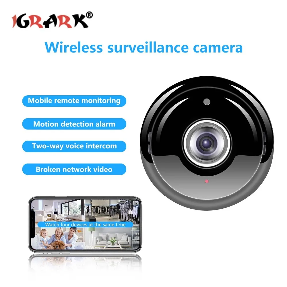 

Full HD 1080P Wireless WIFI Mini IP Camera Night Vision Smart home security wireless camera Mini WIFI Monitor Baby Monitor
