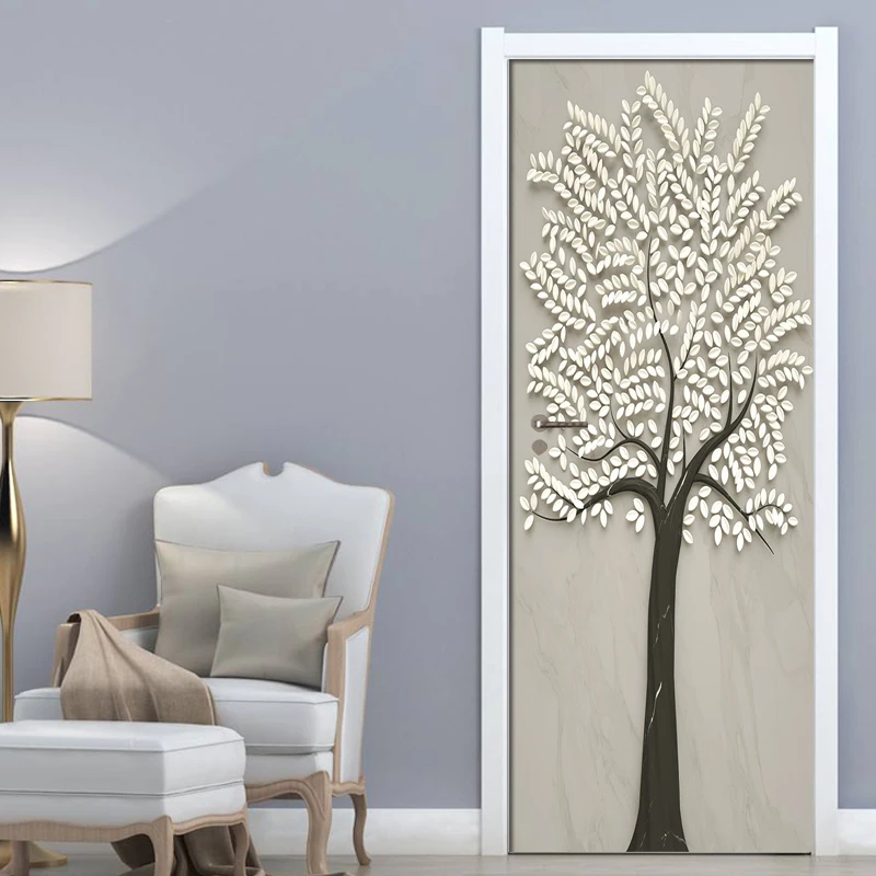 

Modern 3D Stereoscopic Abstract Art Tree Decor Stickers Waterproof Wall Mural Wallpaper Home Decor Living Room Wall Sticker 3D