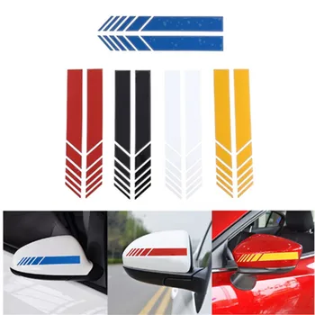 

Chunmu 2Pcs/Lot Car Styling Auto SUV Vinyl Graphic Car Sticker Rearview Mirror Side Decal Stripe DIY Car Body Decals